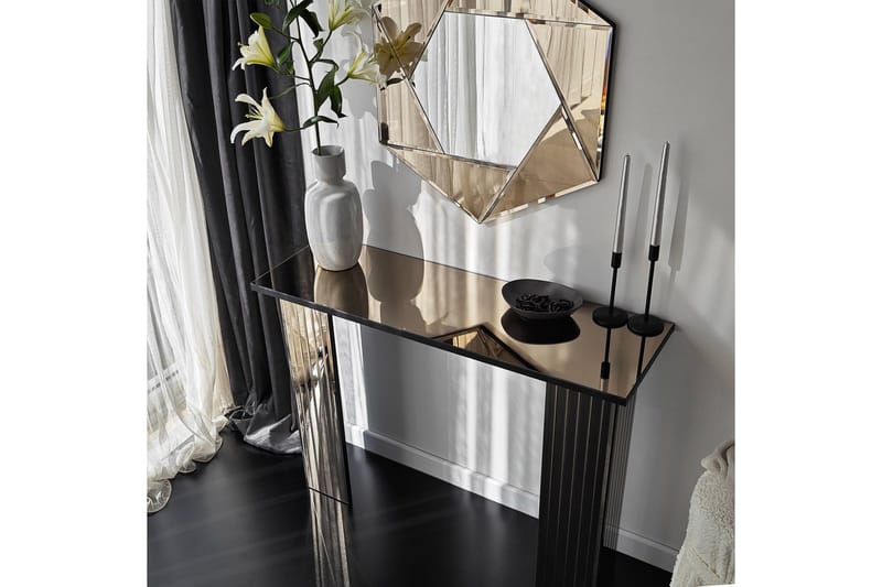 Ezlyn Byrå 105 cm - Brons - Möbler - Bord & matgrupper - Avlastningsbord - Konsolbord & sidobord