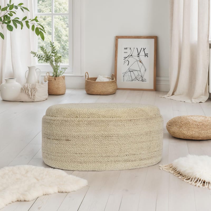 Ivoara Pall 81 cm Oval - brunbeige - Förvaring - Förvaringsmöbler - Förvaringskista
