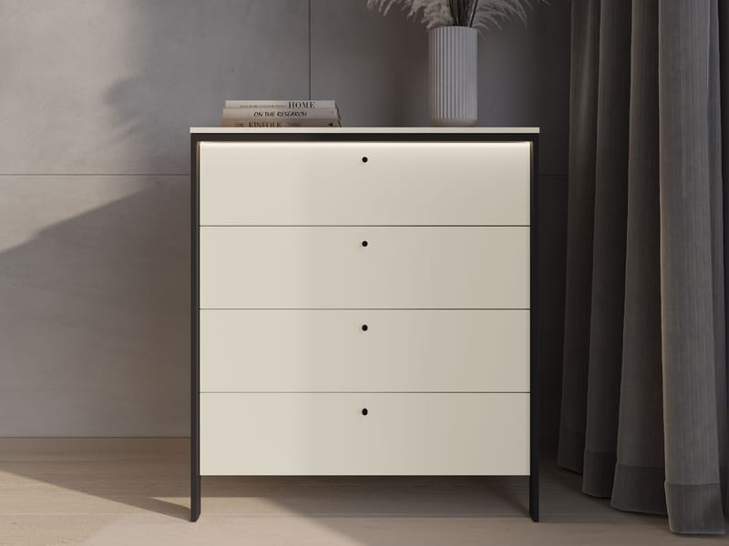 Navron Byrå 101 cm - Beige - Förvaring - Förvaringsmöbler - Byrå