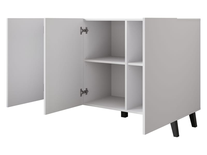 Orvik Skänk 120 cm - grå, brun - Förvaring - Förvaringsmöbler - Sideboard & skänk