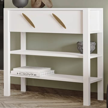 Relon Byrå 90x85x30 cm - Vit - Förvaring - Förvaringsmöbler - Sideboard & skänk