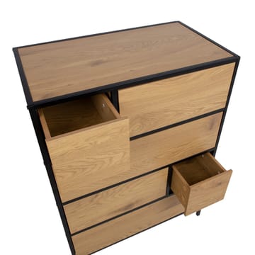 Sideboard Hedvig ask/svart 70x40x95 cm - Förvaring - Förvaringsmöbler - Sideboard & skänk