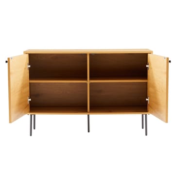 Sideboard Line melamin med ekbark 110x40x74 cm - Brun - Förvaring - Förvaringsmöbler - Sideboard & skänk