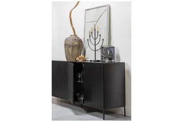 Sideboard & skänk Hemlinge Sideboard 44x200 cm Svart - Förvaring - Förvaringsmöbler - Sideboard & skänk