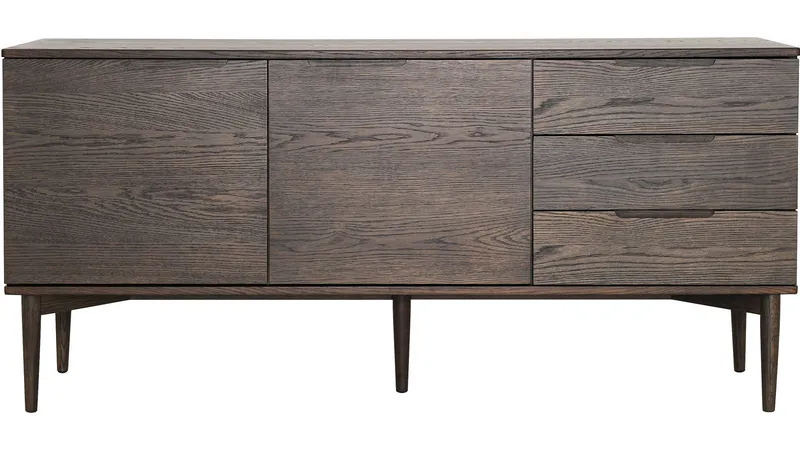 Sideboard Nordal 2+3, Brunlackad