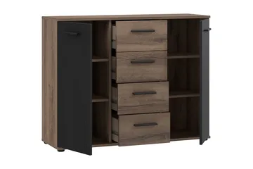 Sredets Sideboard 34x105 cm - Brun/Svart - Förvaring - Förvaringsmöbler - Sideboard & skänk