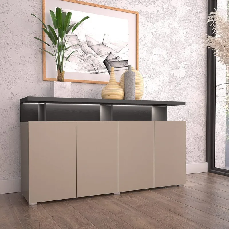 Skänk Serio 4 Dörrar - Förvaring - Förvaringsmöbler - Sideboard & skänk