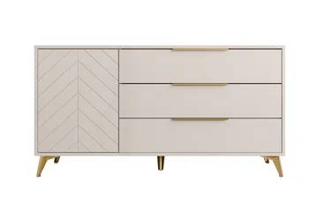 Vemdalen Byrå 154 cm - Beige - Förvaring - Förvaringsmöbler - Byrå
