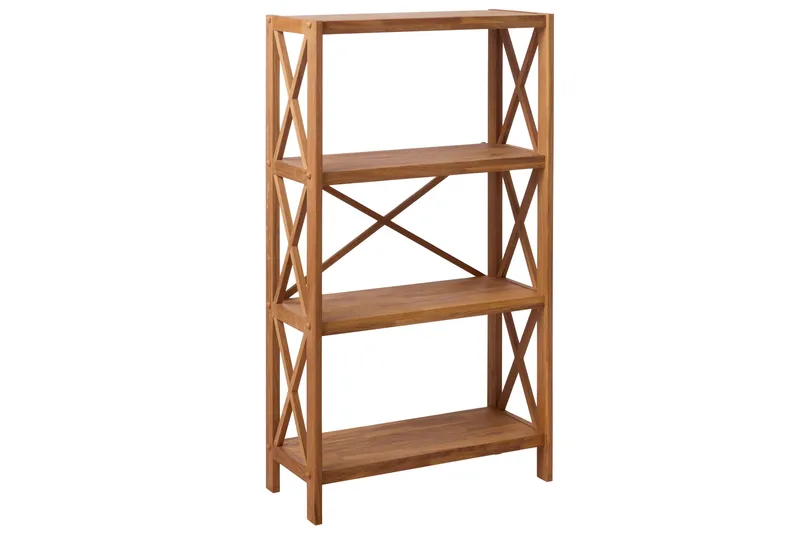 Ayanna Bokhylla 70 cm i Teak, Brun