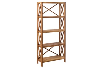 Ayanna Bokhylla 70 cm i Teak - Honungsbrun - Förvaring - Hylla - Bokhylla