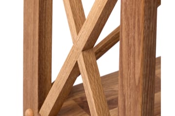 Ayanna Bokhylla 70 cm i Teak - Honungsbrun - Förvaring - Hylla - Bokhylla