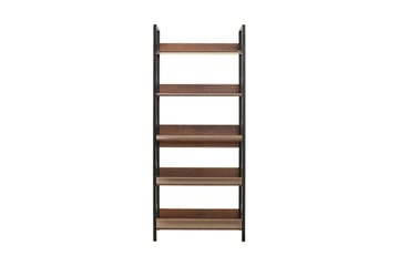 Ajkati Bokhylla 73 cm i Valnöt - Brun - Förvaring - Hylla - Bokhylla