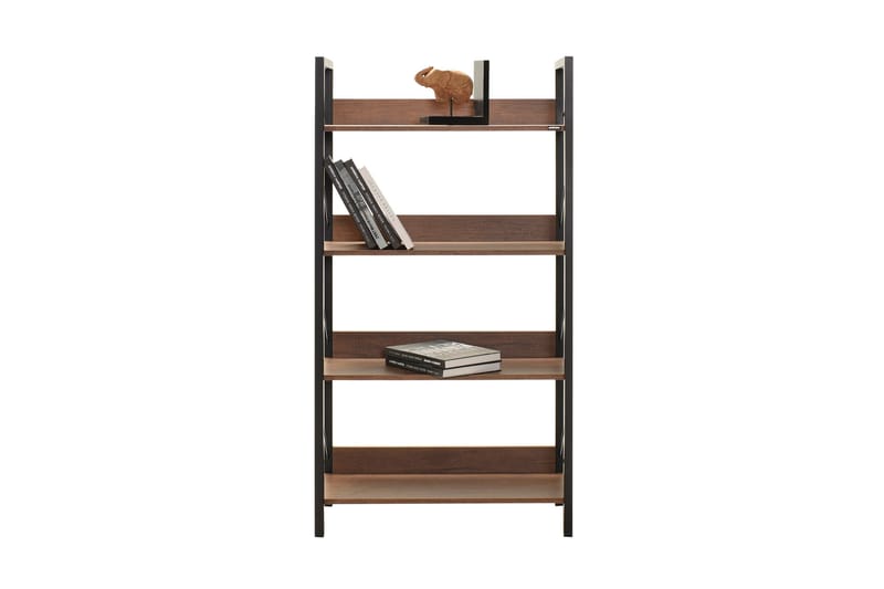 Ajkati Bokhylla 73x35 cm Brun - Hanah Home - Förvaring - Hylla - Bokhylla