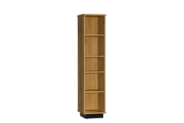 Bokhylla 40 cm i Ek - Svart|Brun - Förvaring - Hylla - Bokhylla