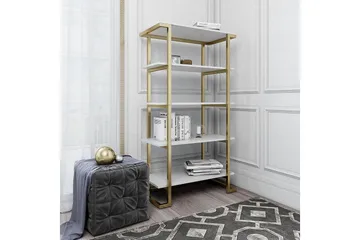 Camila Bokhylla 76x40 cm Vit - Förvaring - Hylla - Bokhylla