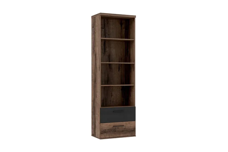 Cannop Hylla 189 cm, Brun/Svart
