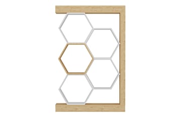 Desgrar Bokhylla 90x140 cm - Brun - Förvaring - Hylla - Bokhylla