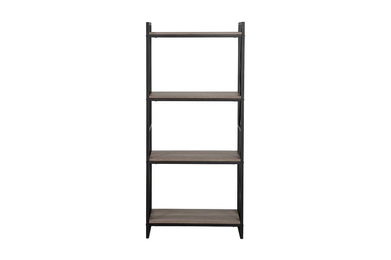 Forres Bokhylla 64 cm i Mörkt Trä, Gråbrun