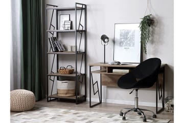 Forres Bokhylla 64 cm i Mörkt Trä - Gråbrun - Förvaring - Hylla - Bokhylla