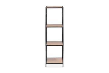 Hasslevik Bokhylla 35 cm i Ek - Svart|Beige - Förvaring - Hylla - Bokhylla