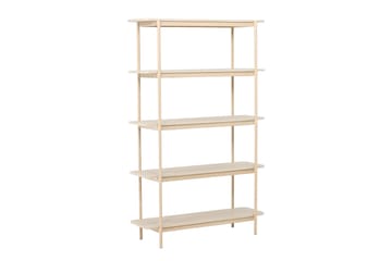 Heim Bokhylla 120 cm i Ek - Ljusbeige - Förvaring - Hylla - Bokhylla