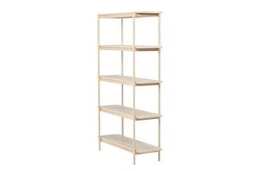 Heim Bokhylla 120 cm i Ek - Ljusbeige - Förvaring - Hylla - Bokhylla