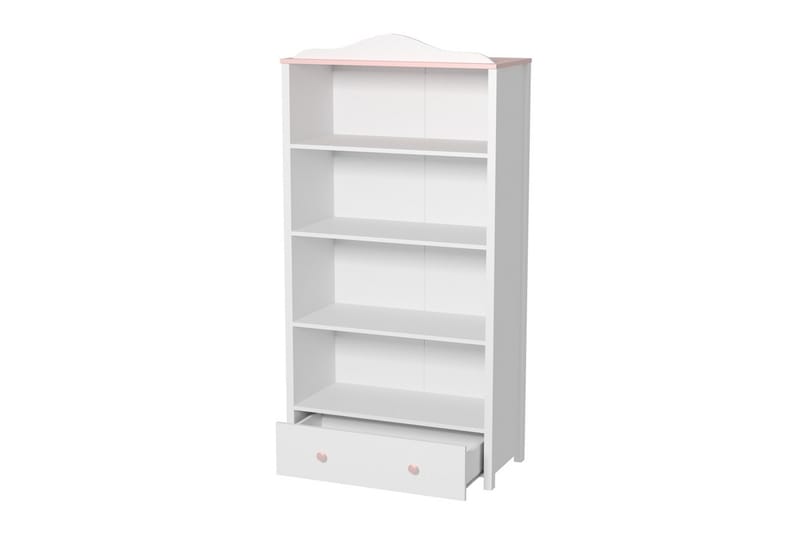 Hilts Bokhylla 42 cm i Målat Trä - Vit - Förvaring - Hylla - Bokhylla