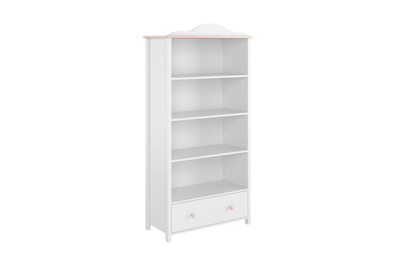 Hilts Bokhylla 42 cm i Målat Trä, Vit
