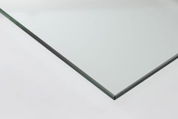 Ikaria Bokhylla 35 cm med 4 Hyllplan i Glas och Metall - Svart - Förvaring - Hylla - Bokhylla