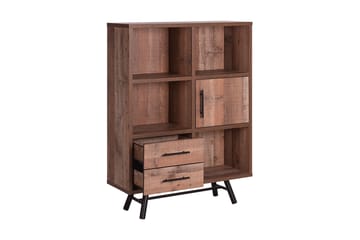Illari Bokhylla 97 cm i Valnöt - Brun - Förvaring - Hylla - Bokhylla
