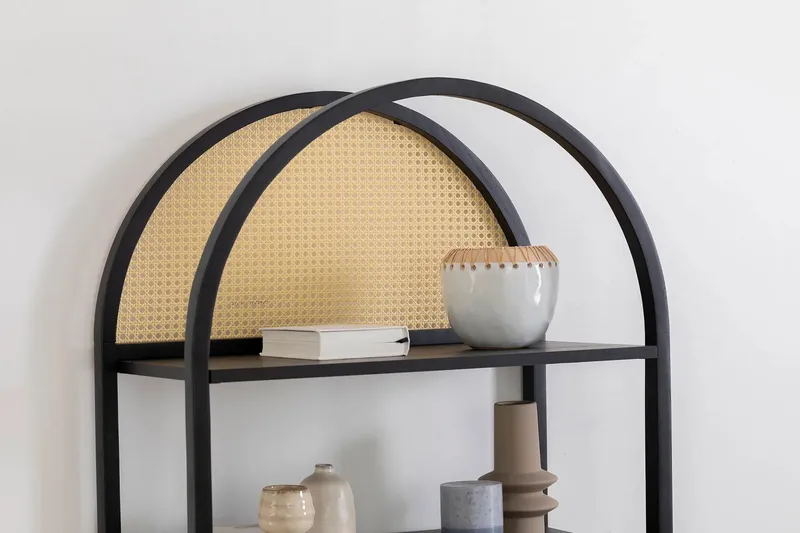 Makwana Bokhylla 76 cm - Svart - Förvaring - Hylla - Bokhylla