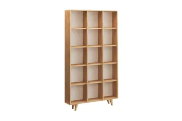 Mod Bokhylla 100 cm i Ek - Brun - Förvaring - Hylla - Bokhylla