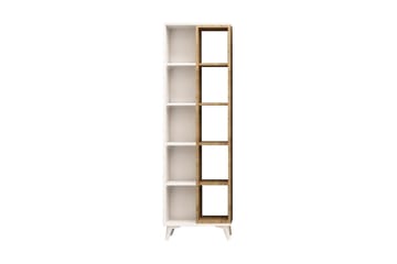 Mod Bokhylla 50 cm i Ek - Vit - Förvaring - Hylla - Bokhylla
