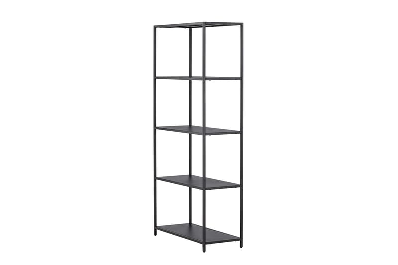 Montevideo Svart Bokhylla 70 cm i Metall - Svart - Förvaring - Hylla - Bokhylla