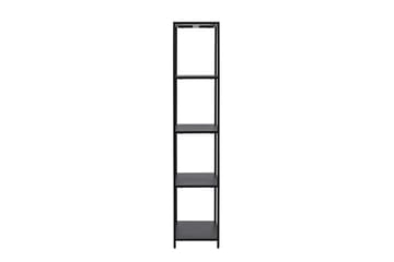 Montevideo Svart Bokhylla 70 cm i Metall - Svart - Förvaring - Hylla - Bokhylla