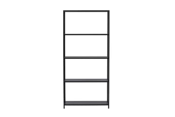 Montevideo Svart Bokhylla 70 cm i Metall - Svart - Förvaring - Hylla - Bokhylla