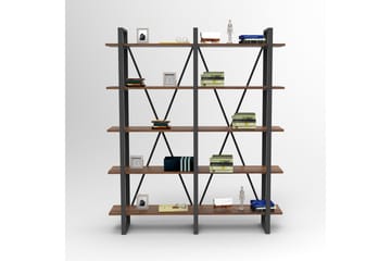 Numandro Bokhylla 154,8 cm i Teak - Brun - Förvaring - Hylla - Bokhylla