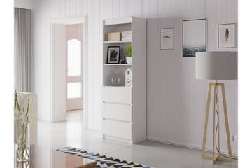 Office Bokhylla 35 cm i Målat Trä - Vit - Förvaring - Hylla - Bokhylla