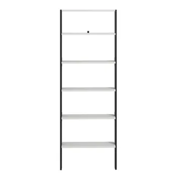 Branik Bokhylla 61x180x25 cm - Antracit/Vit - Förvaring - Hylla - Bokhylla