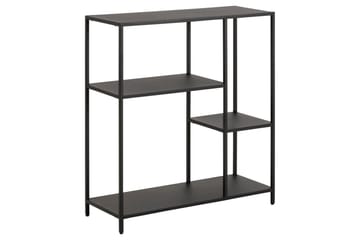 Crabtree Bokhylla 79,5 cm i Metall - Svart - Förvaring - Hylla - Bokhylla