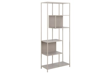 Hartsoe Bokhylla 77 cm i Metall - Sandbeige - Förvaring - Hylla - Bokhylla