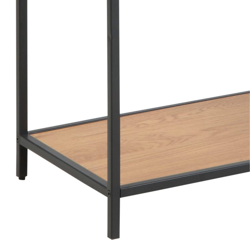 Hylla Seaford 77x35x114 cm - ek - Förvaring - Hylla - Bokhylla