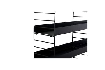 Hyllor Homitis Pira Hylla 98 cm Svart - Förvaring - Hylla - Hyllsystem