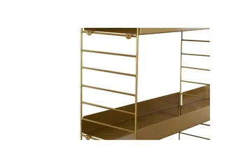 Hyllor Homitis Pira Hylla 98 cm Guld - Förvaring - Hylla - Hyllsystem