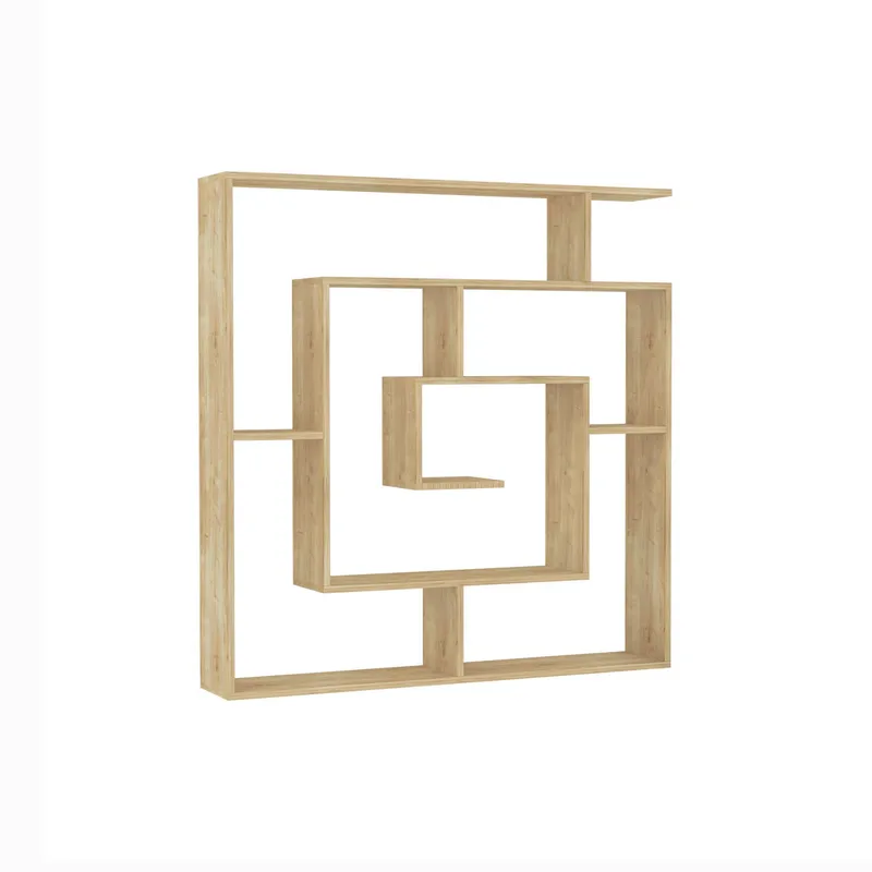 Labirent Bokhylla 125 cm - Sapphire Oak - Förvaring - Hylla - Bokhylla