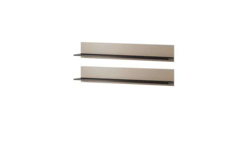 Lyrosen Vägghylla 125 cm, Beige