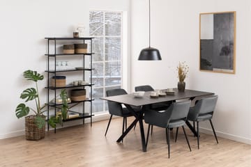 Mehoopany Bokhylla 94 cm i Målat Trä - Svart - Förvaring - Hylla - Bokhylla
