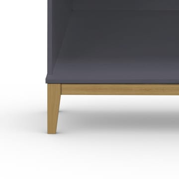 Pelle Bokhylla 80x191 cm - Grå/Wotan-ek - Förvaring - Hylla - Bokhylla