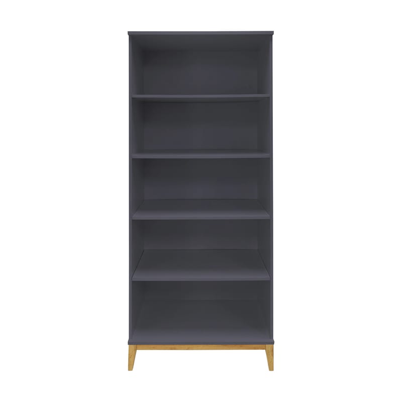 Pelle Bokhylla 80x191 cm - Grå/Wotan-ek - Förvaring - Hylla - Bokhylla