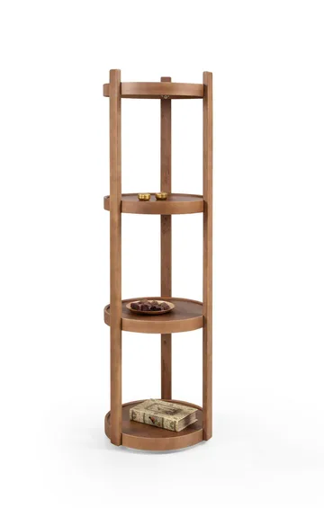 Reghum Bokhylla 40x150x40 cm - Valnöt - Förvaring - Hylla - Hyllplan & hyllkonsol